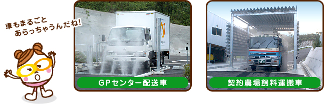 車の衛生管理：車両の消毒