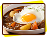 みんな大好き♪目玉焼きのっけカレー！