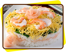 パーティにもってこい！ 簡単チラシ寿司！