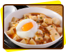 ピリっとマイルド！マーボー丼のとろたまのせ