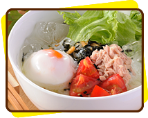 残暑のりきるさっぱり冷やし茶漬け